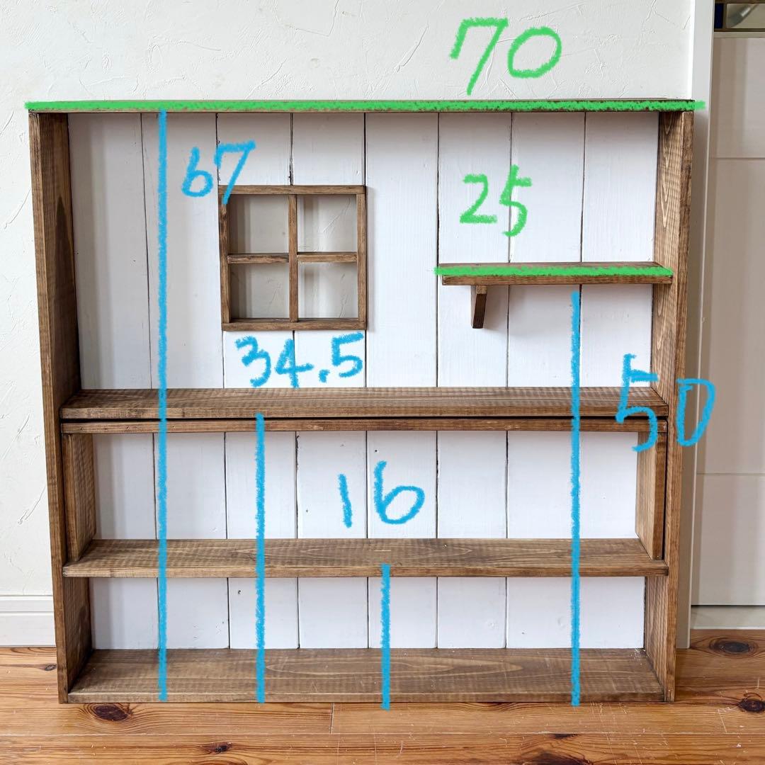 小さな窓の飾り棚　什器　ガーデン雑貨
