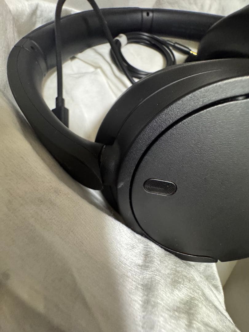 SONYワイヤレスヘッドホン ブラック USBケーブル付き