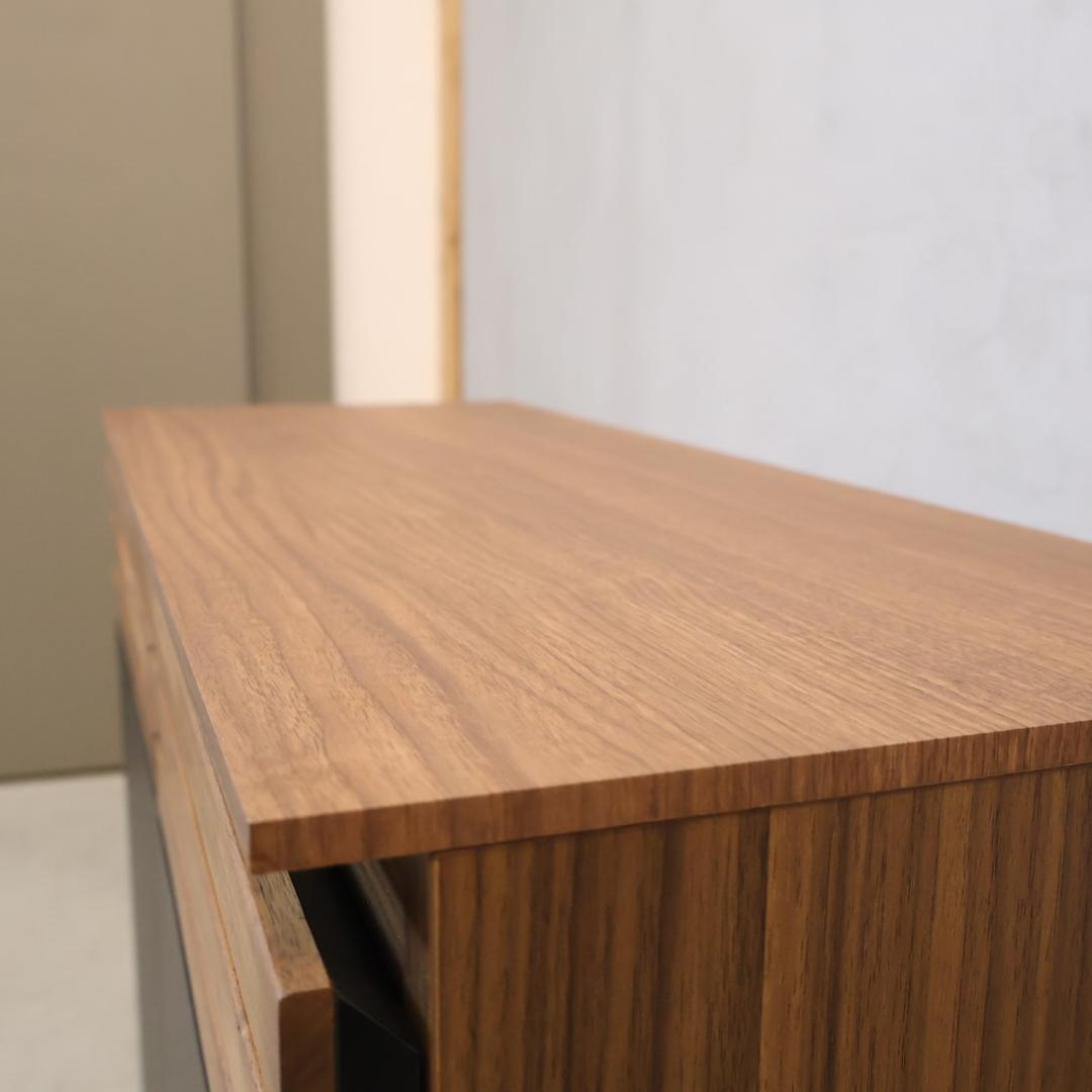 アルススタイル ウォールナット カウンター下収納 サイドボード リビングボード