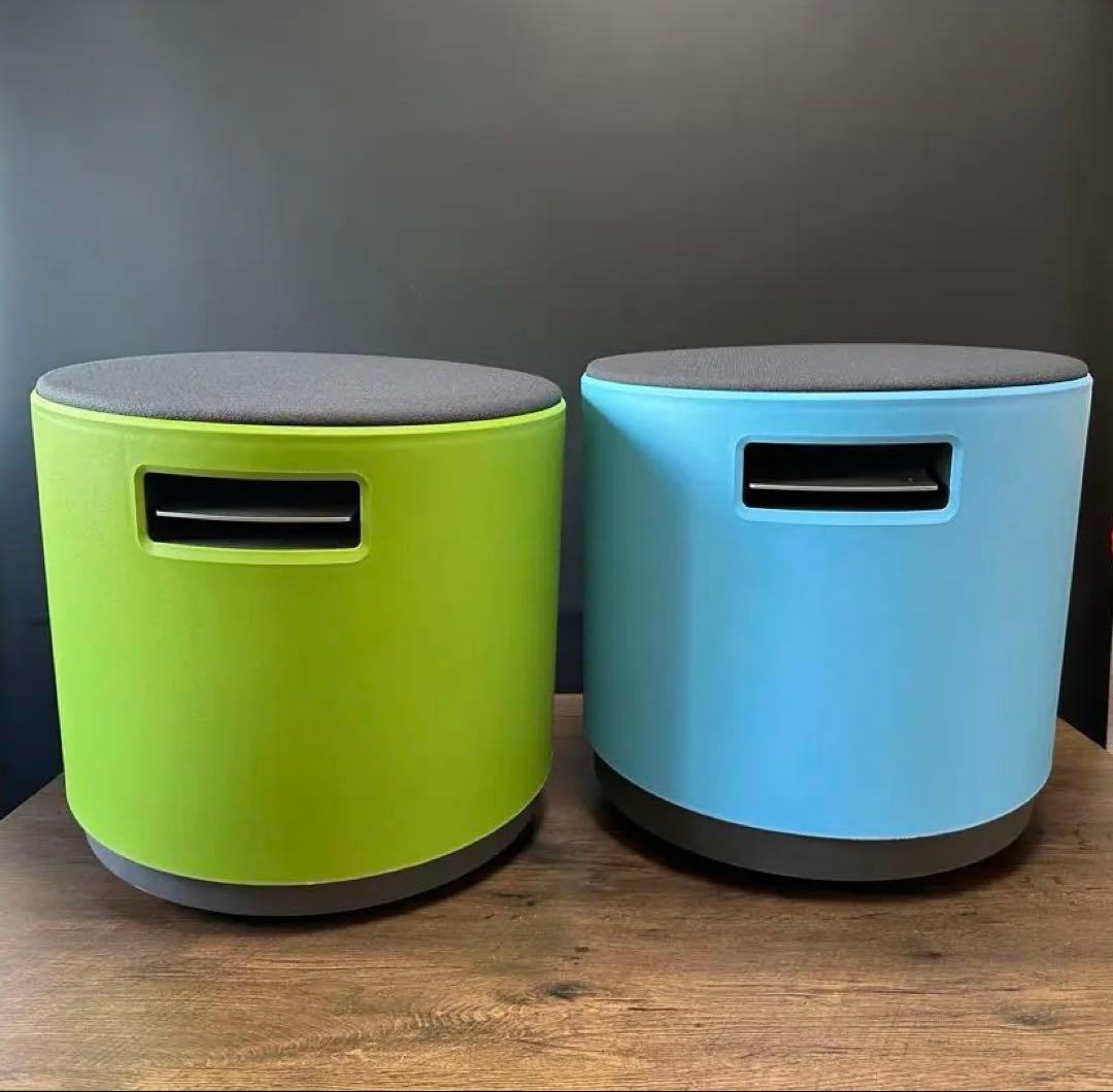 Steelcase 昇降スツール Turnstone Buoy 2脚