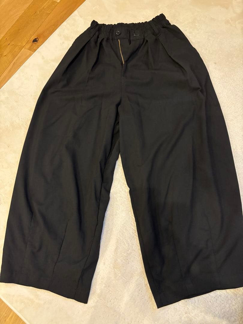 HARVESTY ハーベスティ　別注 サーカススラックスパンツ ブラック