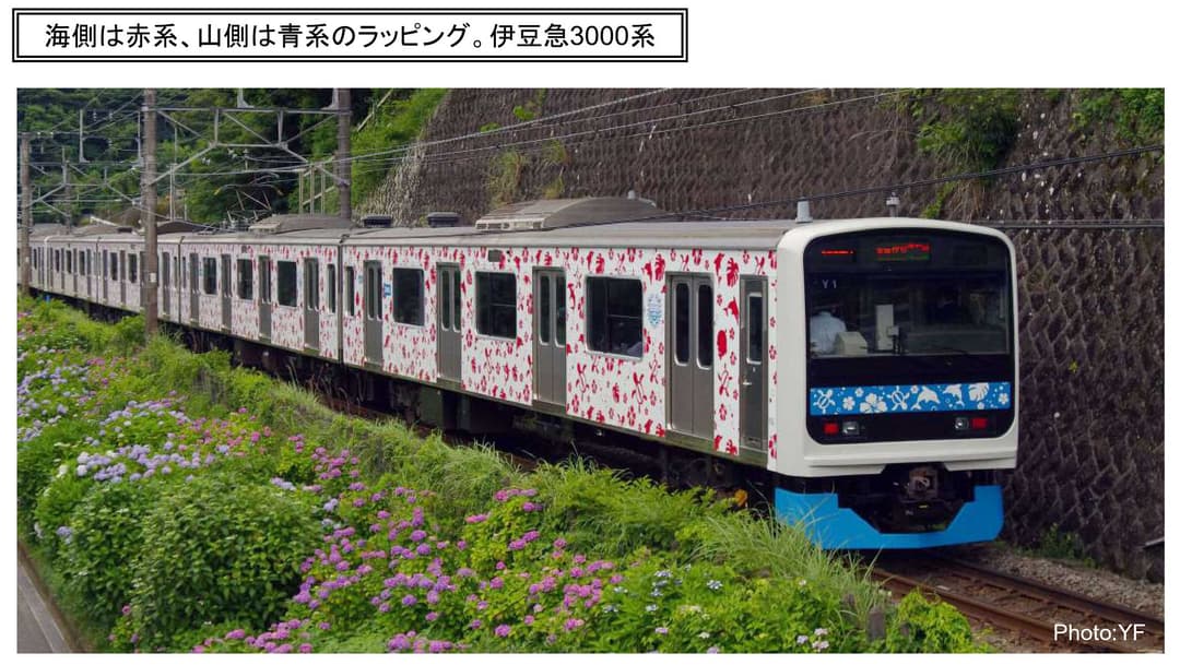 マイクロエース A7667 伊豆急3000系Y1編成アロハ電車4両セット