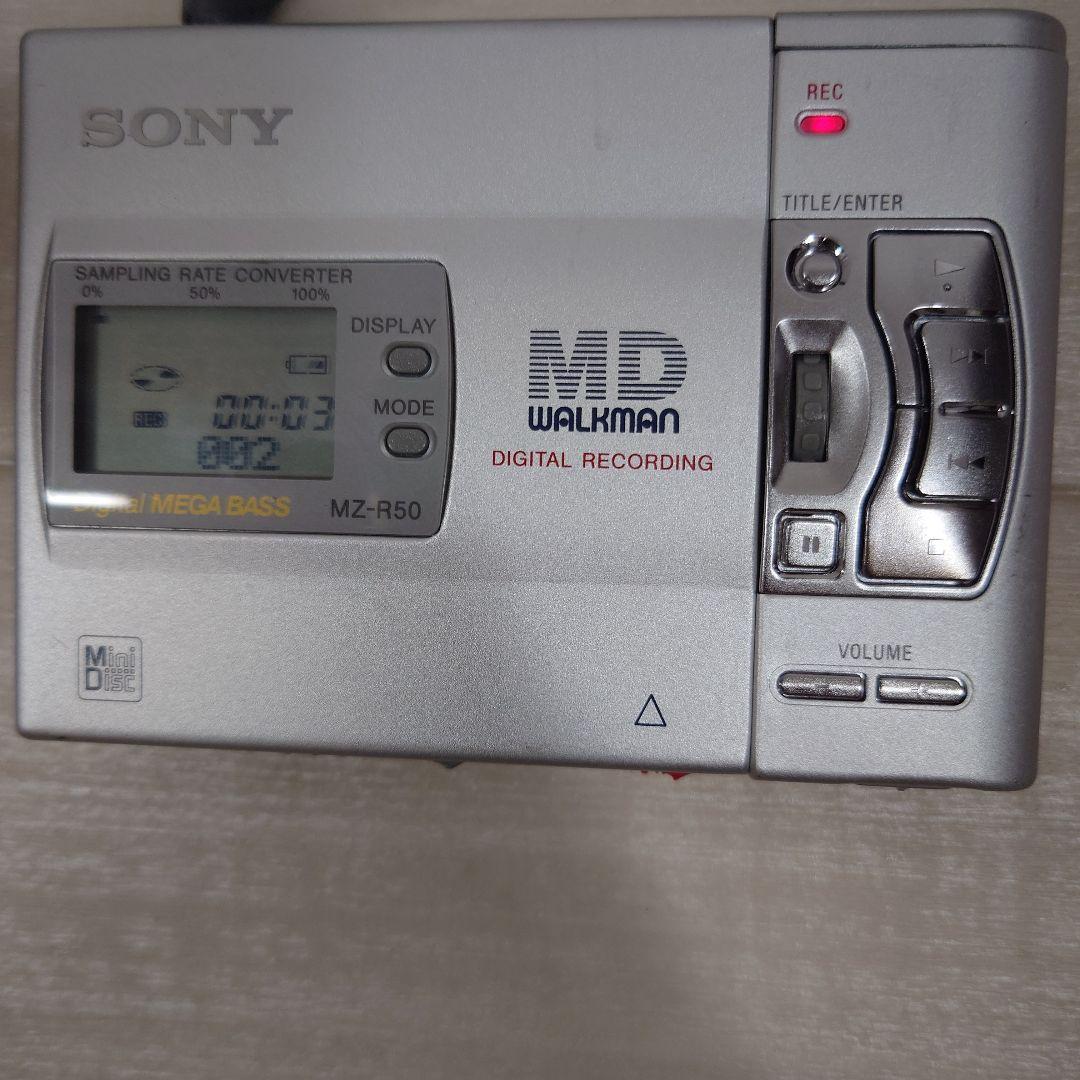 SONY MZ-R50 ポータブルMDプレーヤー