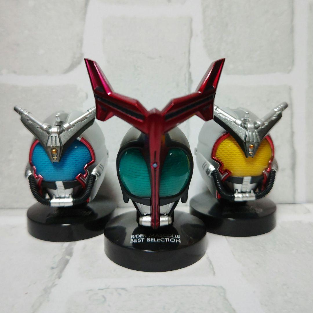 仮面ライダー マスクコレクション　仮面ライダーカブト １６種セット