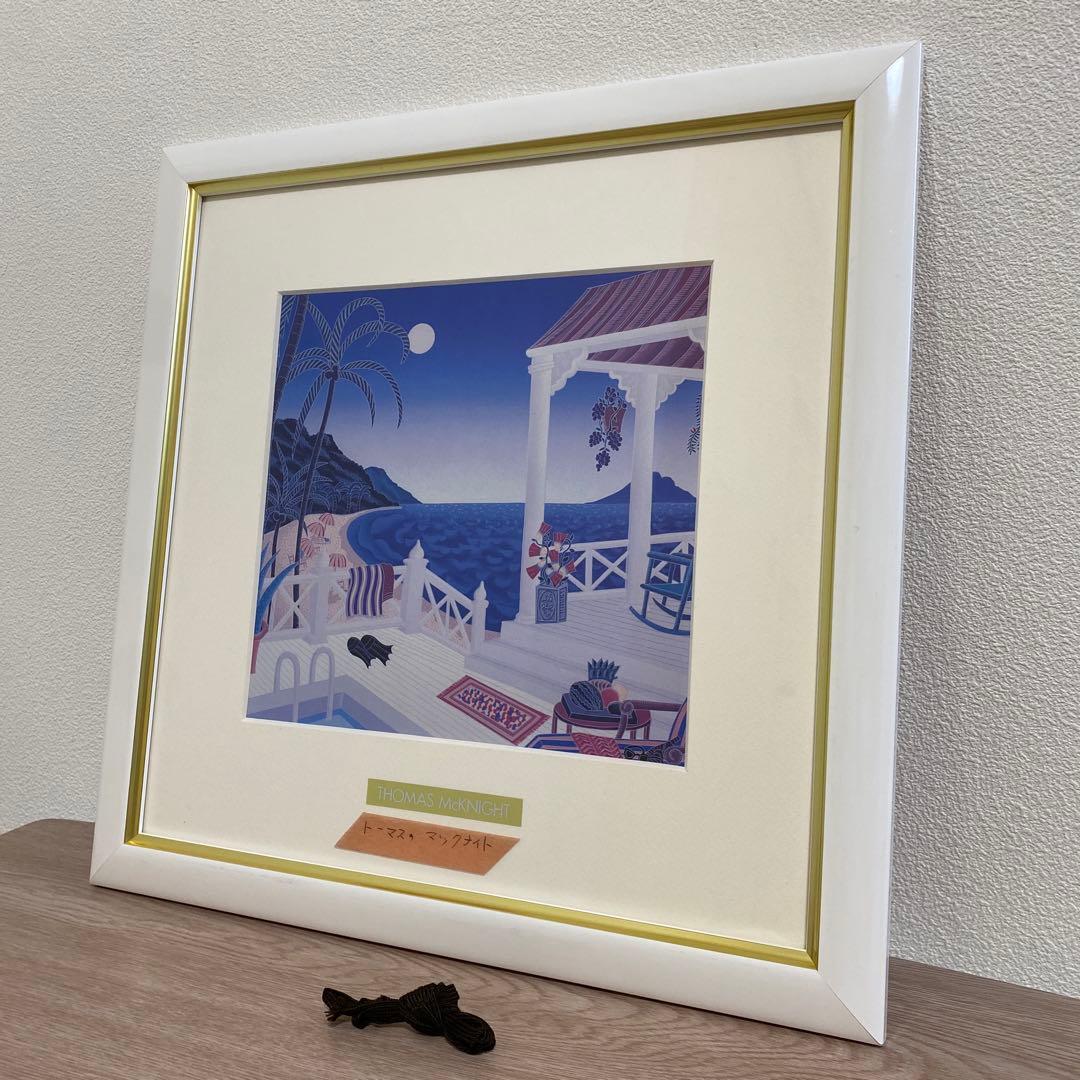 トーマス・マックナイト　Thomas McKnight 版画、絵画　40cm