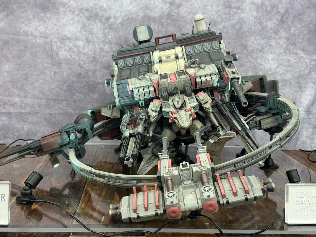 干潟為四　バルテウス　ガレージキット BALTEUS ARMORED CORE
