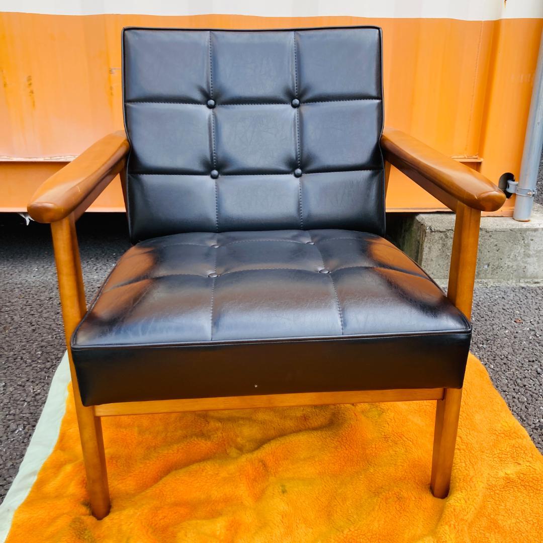 ②カリモク60 Kチェアー スタンダードブラック