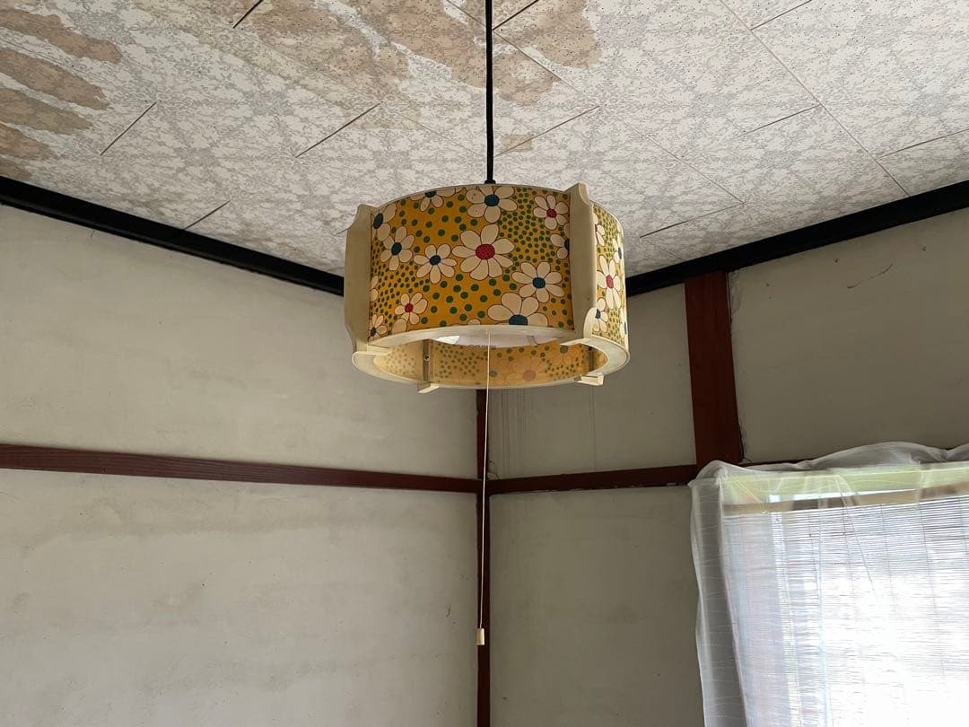 昭和レトロ シーリングライト 松下電工 レトロポップ