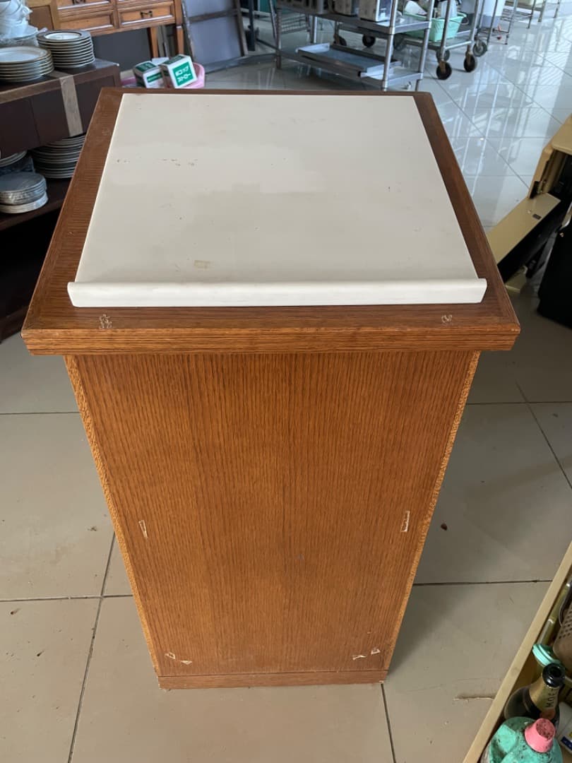 ビンテージ　木製　署名台