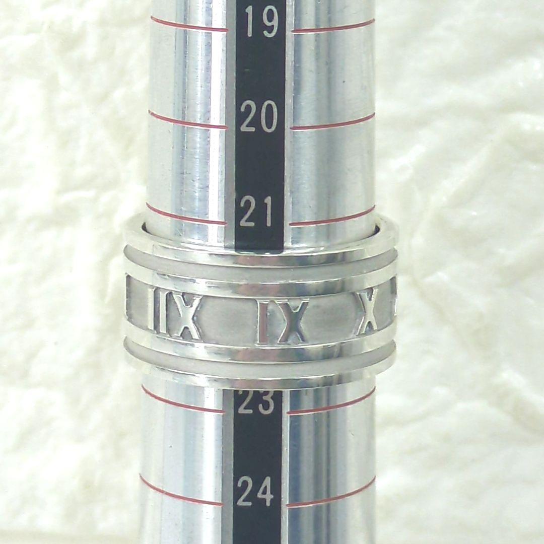 ティファニー アトラス ワイドリング シルバー925 メンズ 約22号