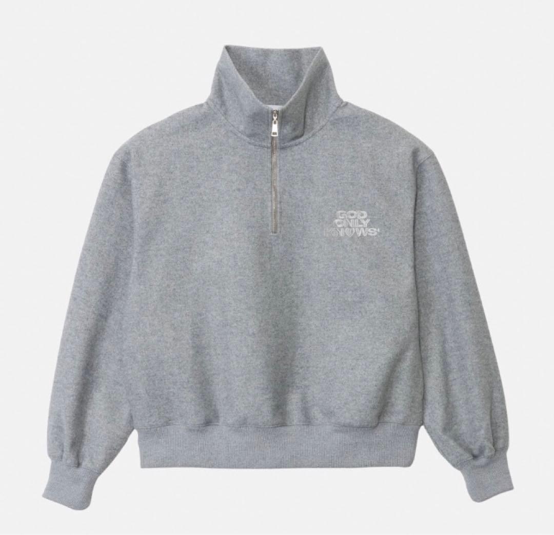 ミュージシャン GOD ONLY KNOWS WOOLY HALF ZIP