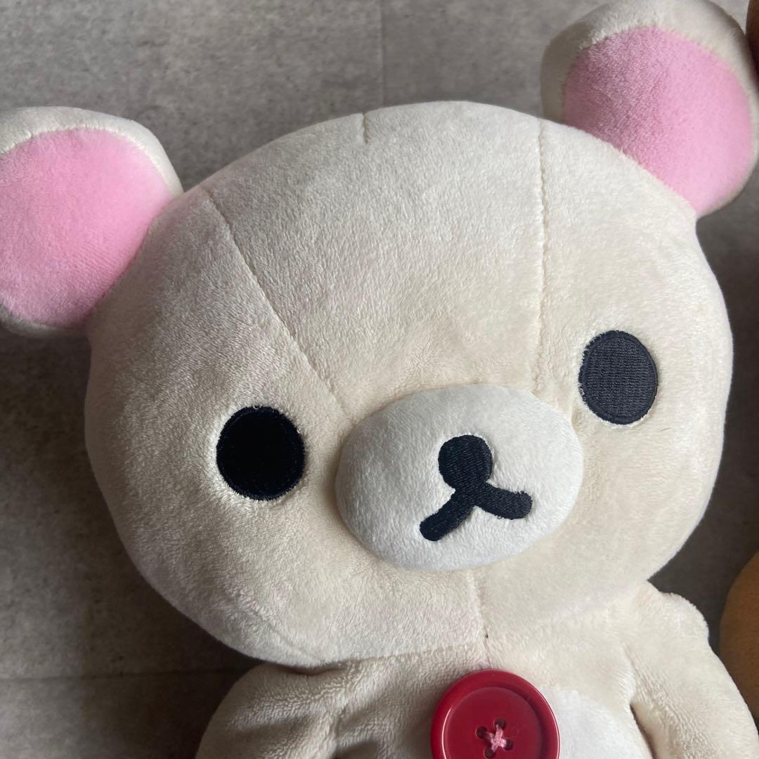 サンエックス リラックマ コリラックマ ぬいぐるみ　大きい　平成レトロレア当時品