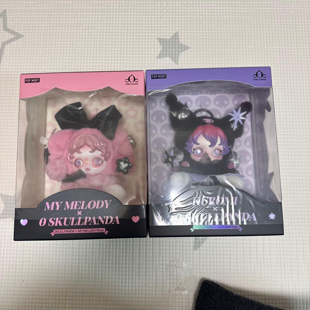 popmart ポップマート　スカルパンダ　クロミ × マイメロ　セット