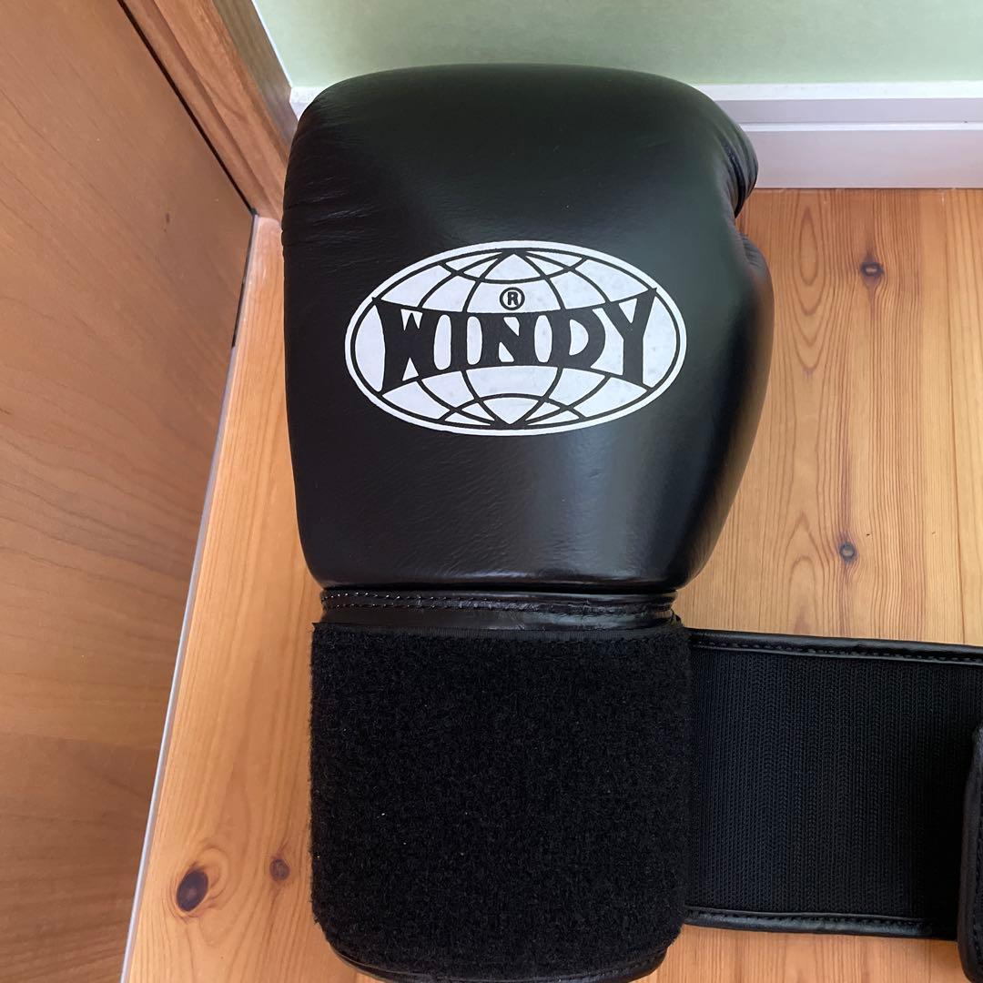 WINDY ボクシンググローブ 16ozブラック