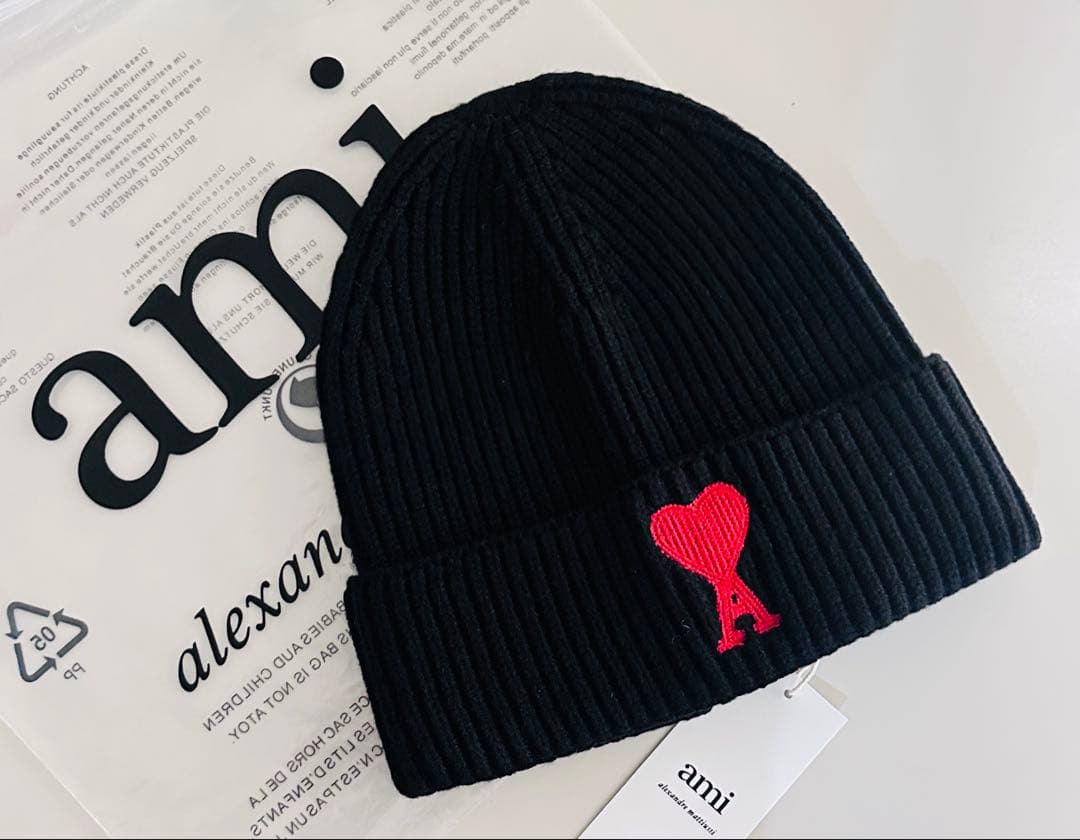 Ami ニット帽　未使用　タグ付き
