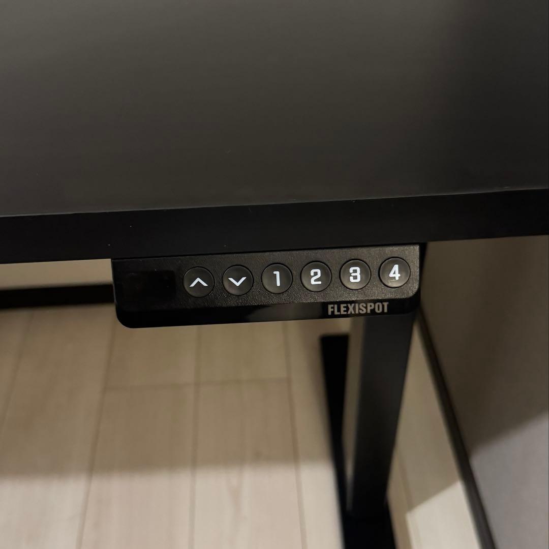 【美品】 FlexiSpot EF1 電動昇降デスク 140×60cm ブラック