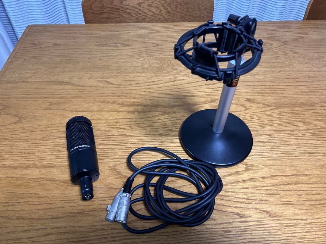 audio-technica AT2035 マイクスタンド(AT8652)セット