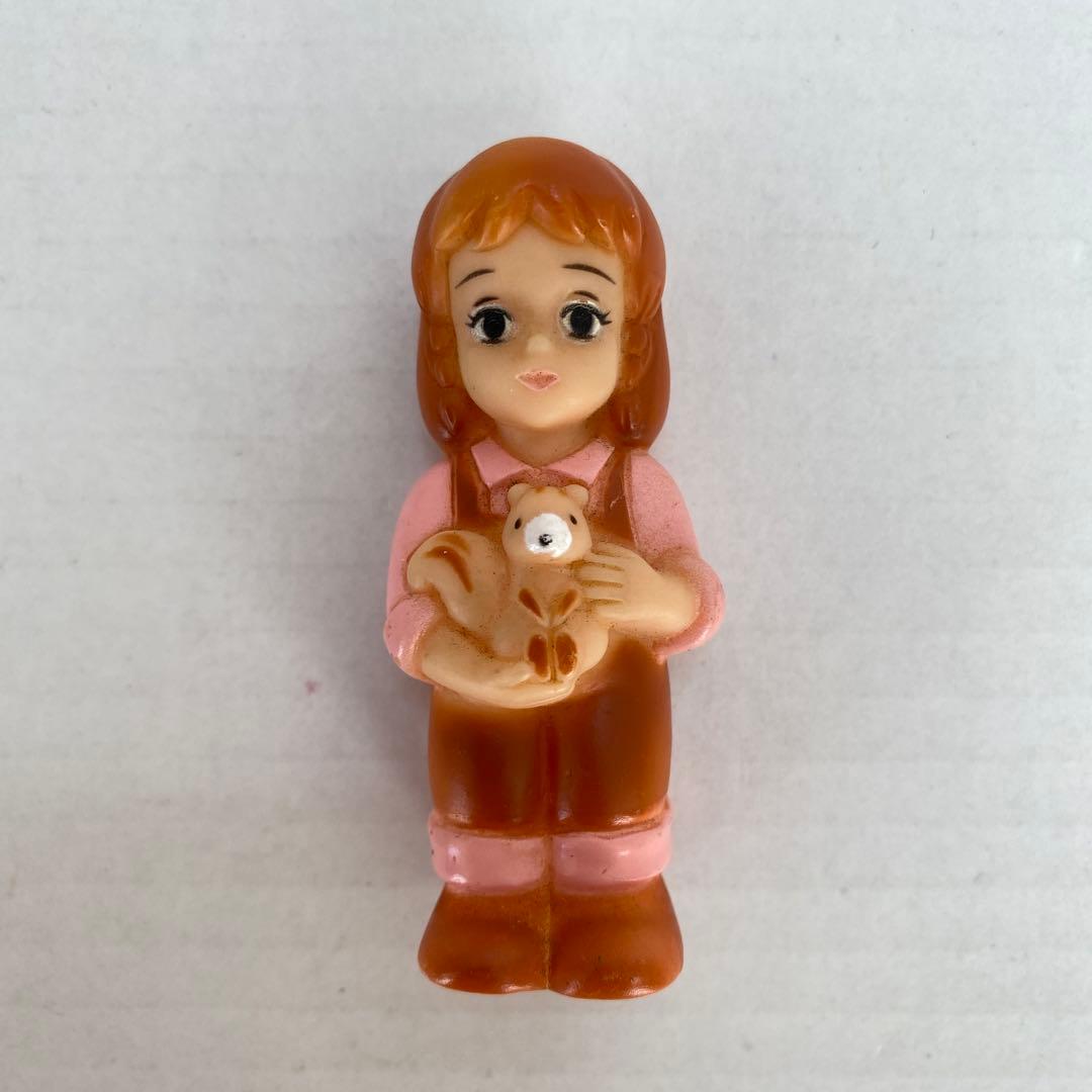 【希少】愛少女ポリアンナ物語　ソフビ　指人形　激レア