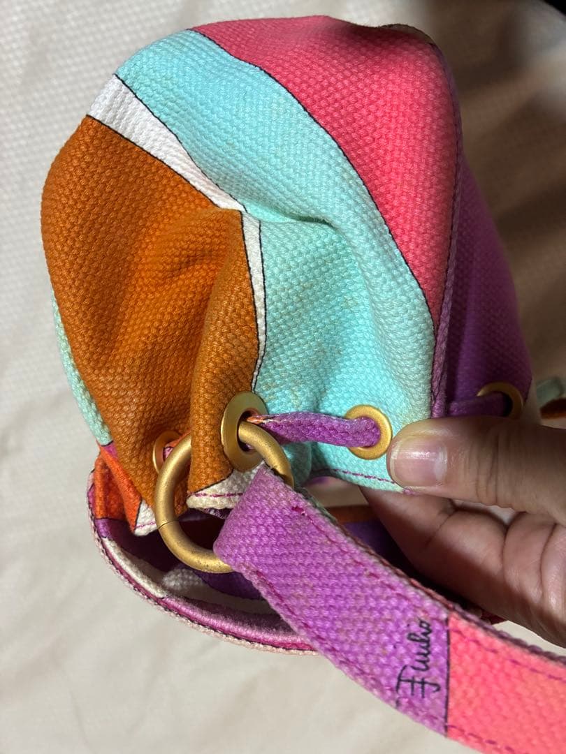 【エミリオプッチ】パリジェンヌ風ショルダーバッグ♪Emilio Pucci