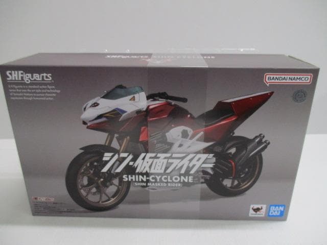 【開封品】SHFiguarts シン・仮面ライダーフィギュア　シン・サイクロン号