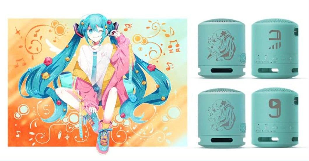 初音ミク SONY ワイヤレスポータブルスピーカー SRS-XB13２種類セット