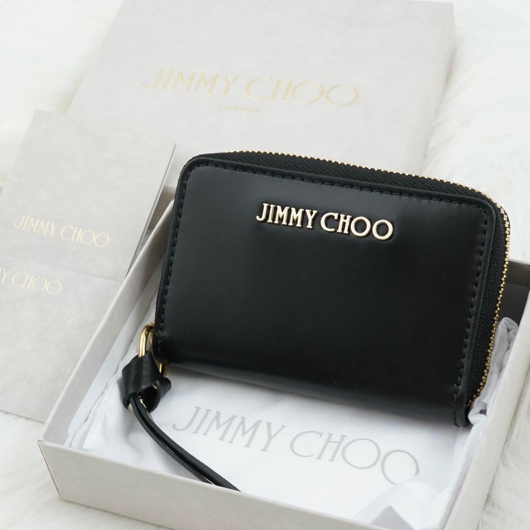 新品未使用品　箱付き　jimmy choo ジミーチュウ　小銭入れ　ケース