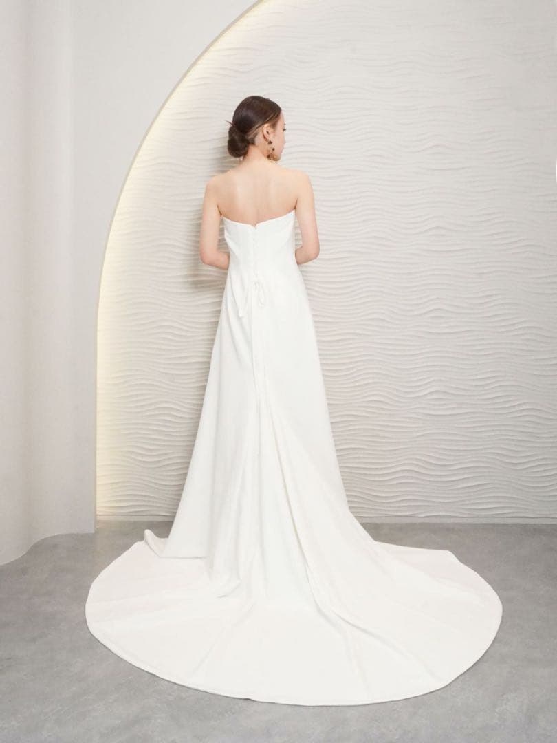 2wayティアードフレアスリーブ スレンダードレス 11号