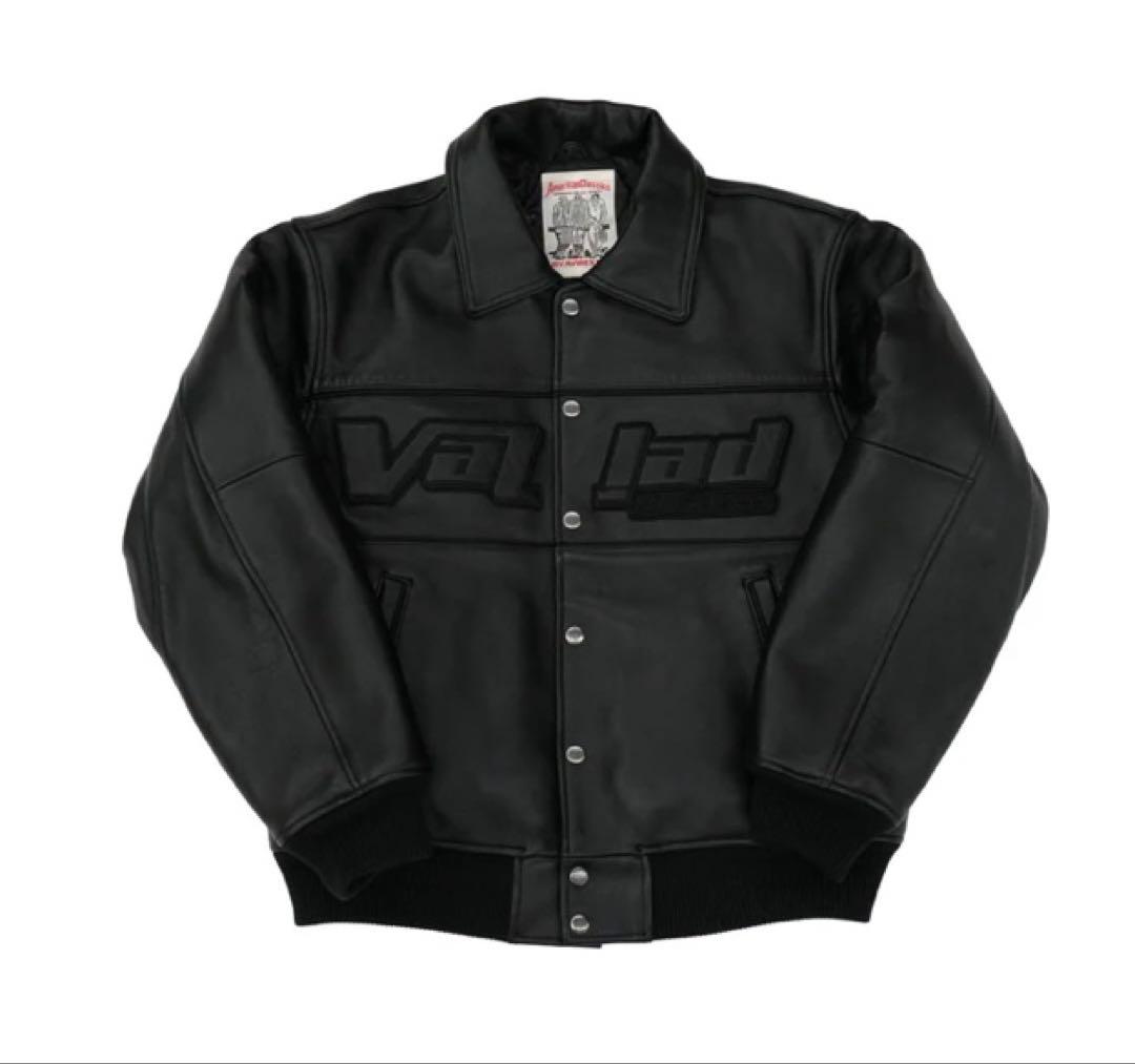 ジャケット・アウター AVIREX VALLAD VARSITY LEATHER JACKET M