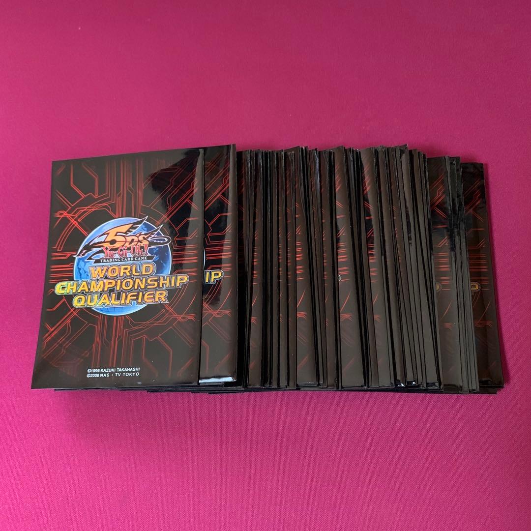 遊戯王 スリーブ WCQ 2011 赤 80枚 5D’s