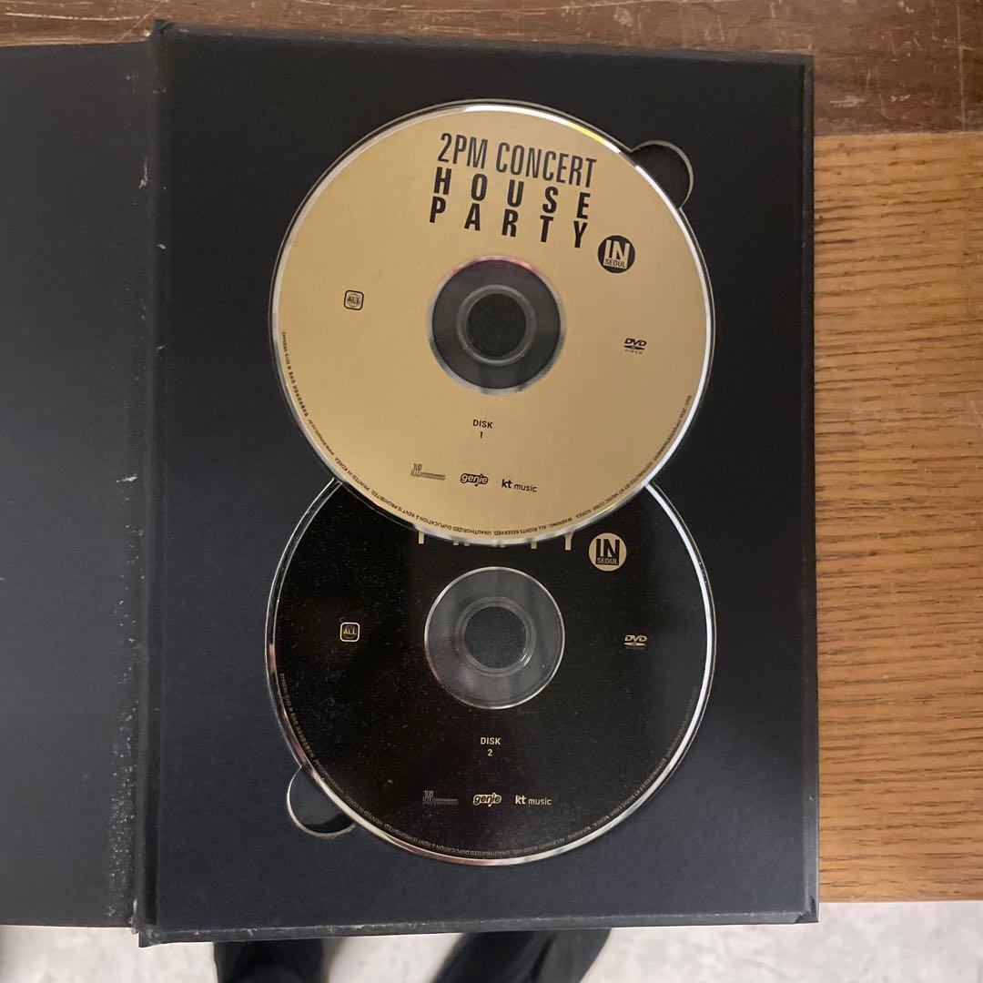 ミュージック 2PM CONCERT HOUSE PARTY DVD