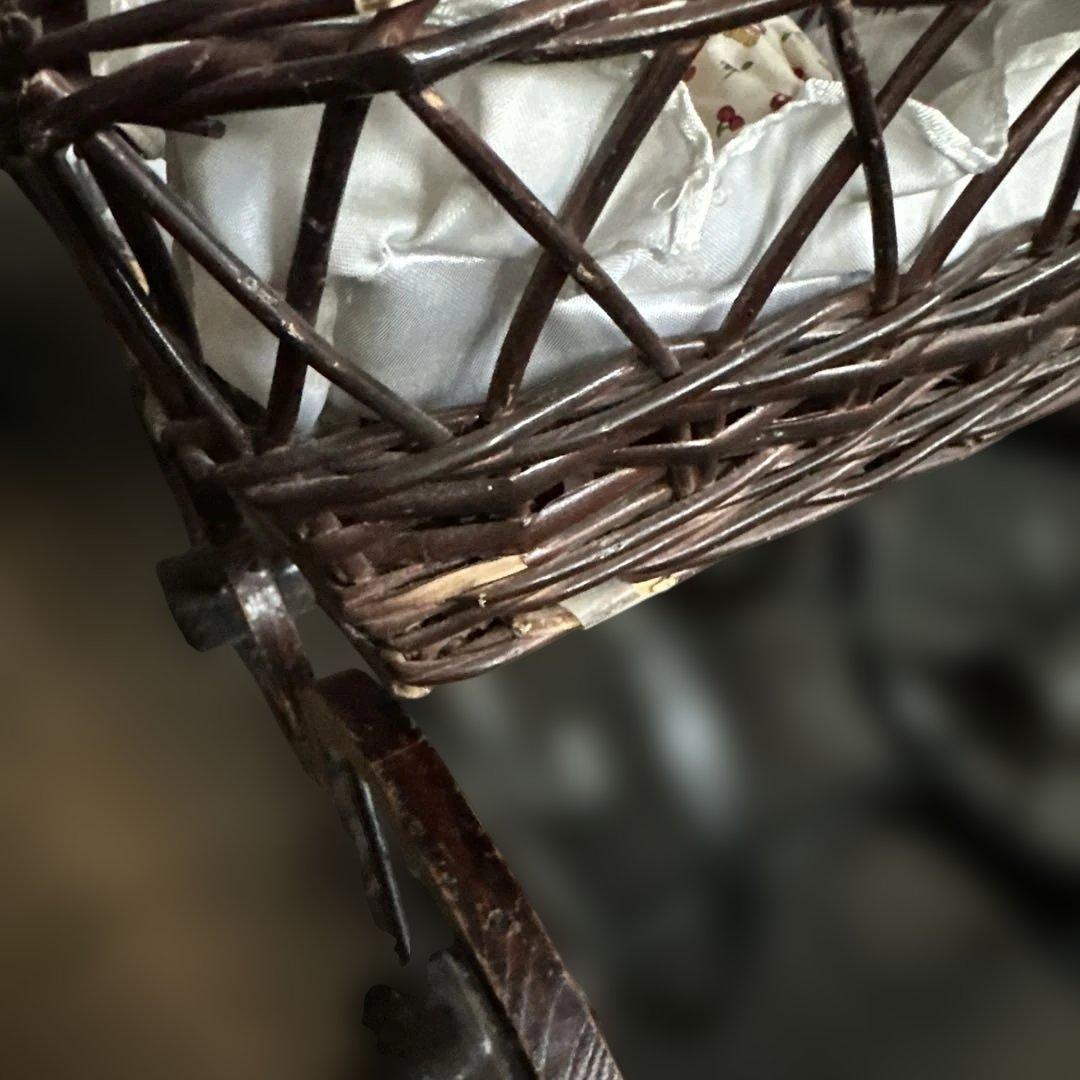 めちゃくちゃ可愛い！人形用　クラシック ベビーカー ブラウン