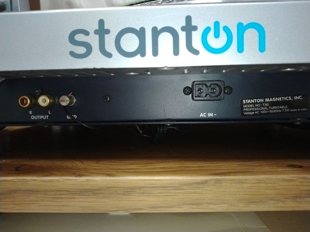 stanton スタントンターンテーブルレコードプレーヤーT.60
