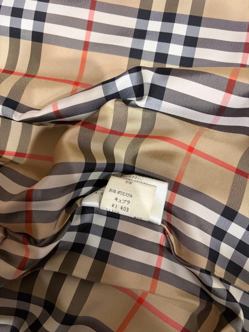 Burberry レザージャケット