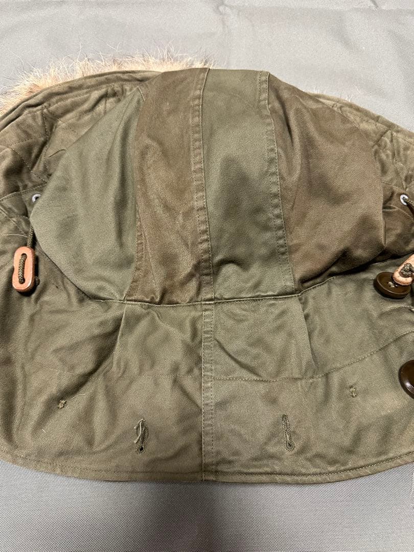 M-51 モッズコート用フード　ラベル