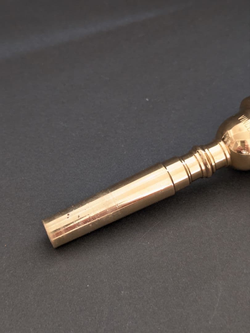 Bach トランペットマウスピース 2C金メッキ