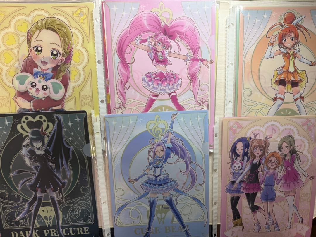 プリキュアオールスターズ クリアファイルコレクションvol.1~4 コンプリート