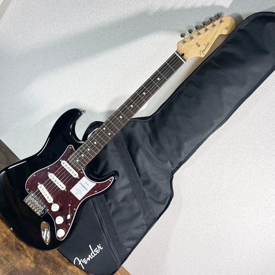A831⭐︎メンテ済 Fender HYBRID Ⅱ STRAT RW BLK
