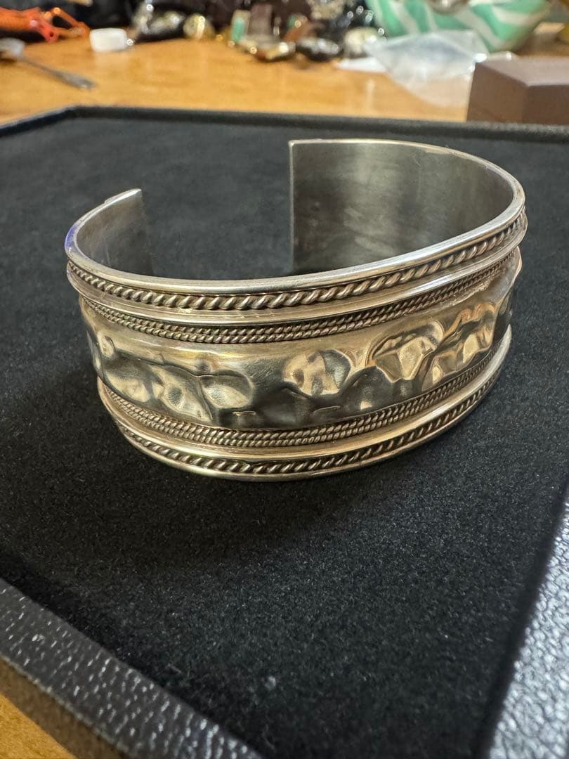 ⭐️よしとん⭐️限定SALEシルバー925バングル#46.9g⭐️⭐️