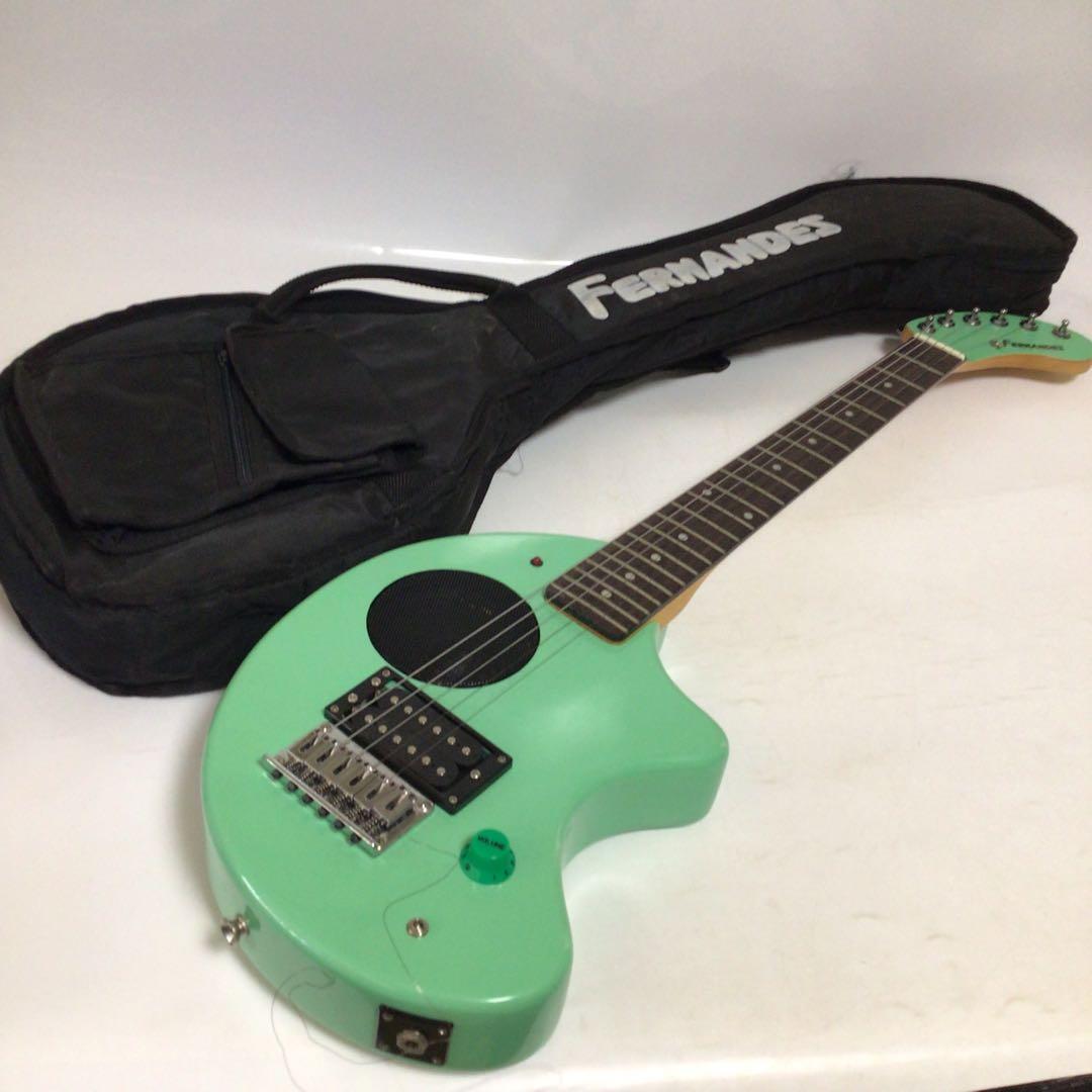 Fernandes エレキギター ミントグリーン