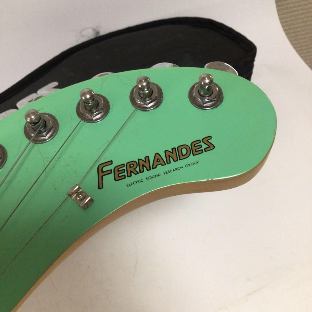 Fernandes エレキギター ミントグリーン