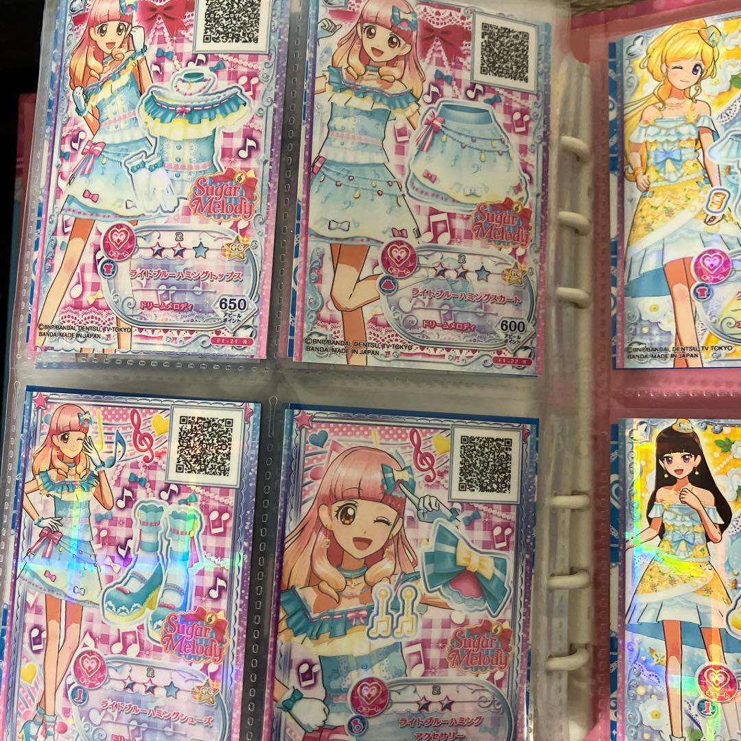 d*7様 アイカツカード　約300枚　まとめ売り　エンジェリーシュガー　バインダ