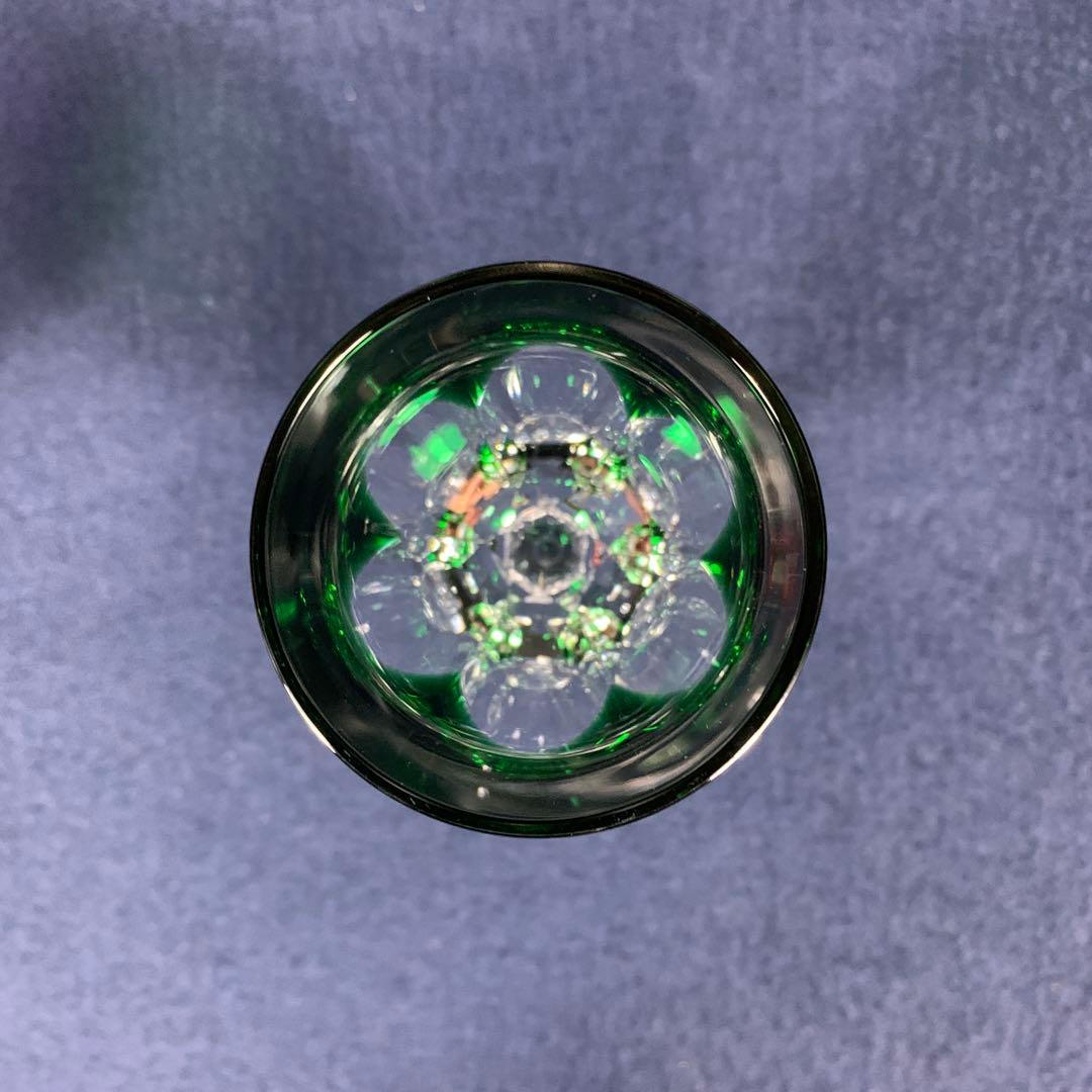 【未使用品】切子グラス　MURANO GLASS