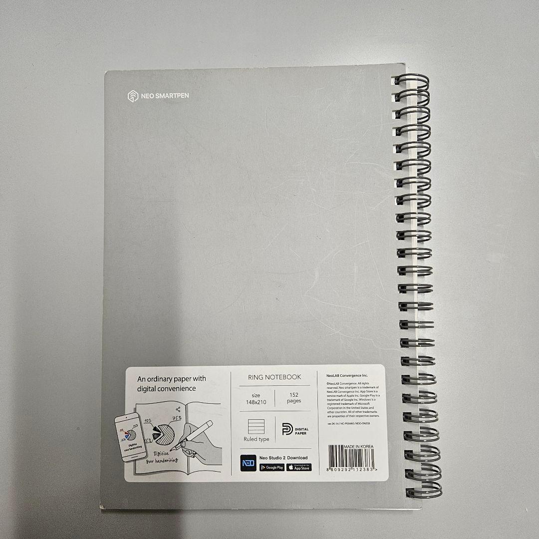 Neo Smartpen A1 ブラック 本体　ノートセット