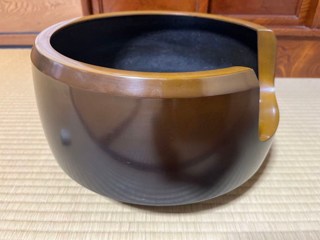 茶道　風炉　唐銅　面取風炉　五徳　敷瓦　セット販売