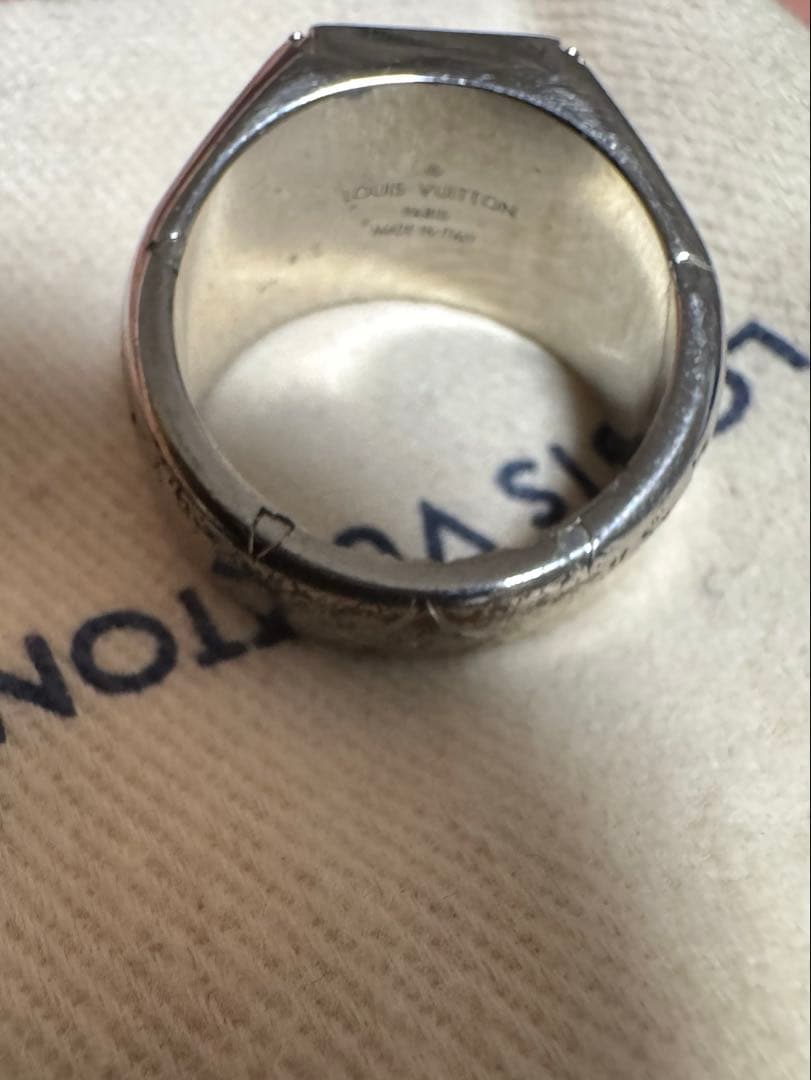 LOUIS VUITTON シグネットリング　モノグラム