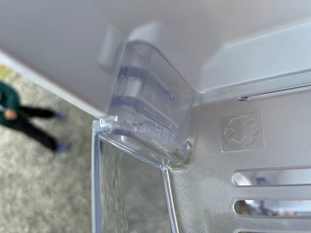 女性オーナー三菱 冷蔵庫 MR-CX37FL-W 21年製