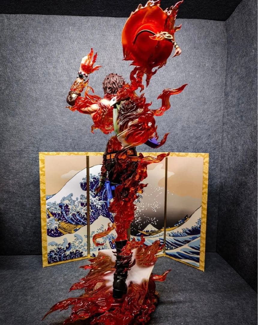 ワンピース 1/4 エース フィギュア ガレージキット