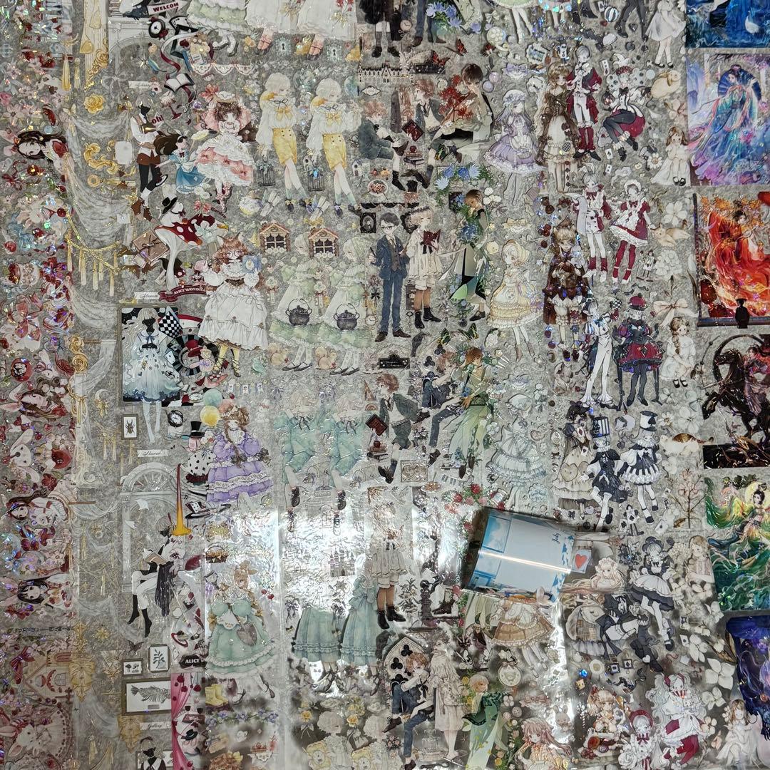 海外マステ＋収納ファイル＋クリップセット おまけ付き