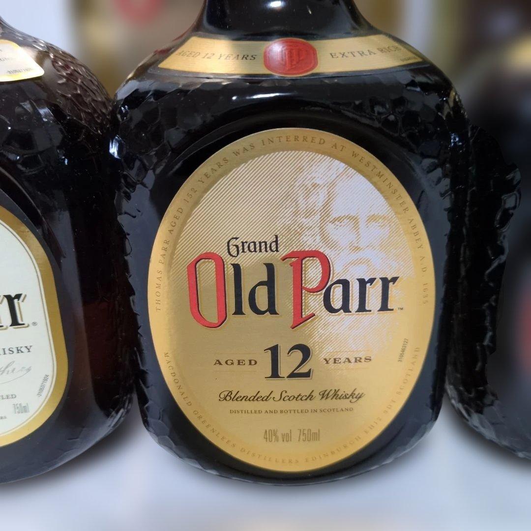 Grand Old Parr グランドオールドパー 750ml　4本セット
