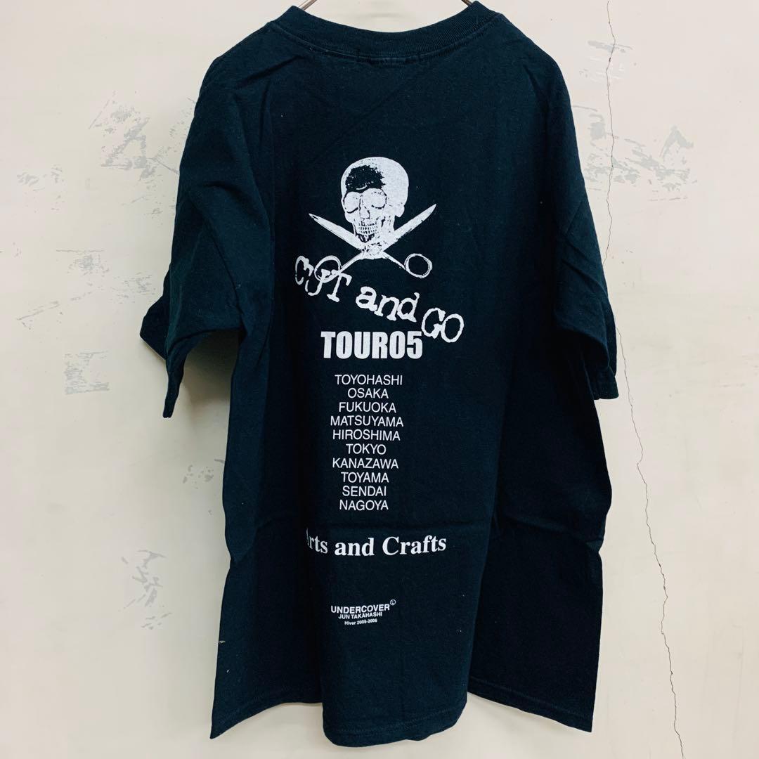 アンダーカバー05年CUT and GO TOUR05 Tシャツ バックプリント